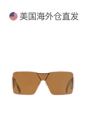 自营Off-White ASPEN Gold Mirror Shield Unisex Sunglasses OER