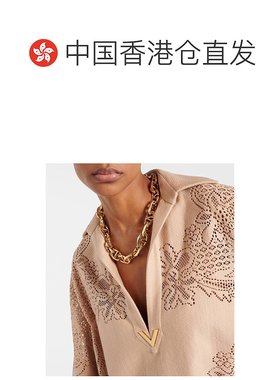 1h可退 香港直邮Valentino 华伦天奴 女士 VLogo Boldies 短项链