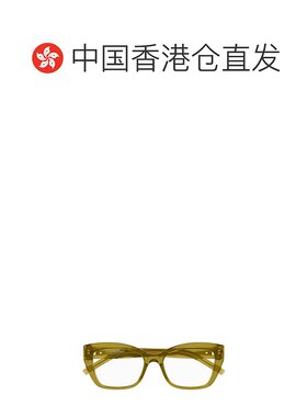香港直邮SAINT LAURENT 女士眼镜 SLM117006 SS2025 棕色 全框平