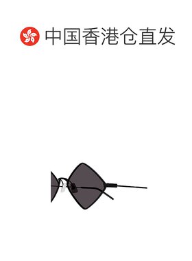 香港直邮SAINT LAURENT 女士太阳镜 SL302LISA002 SS2025 黑色