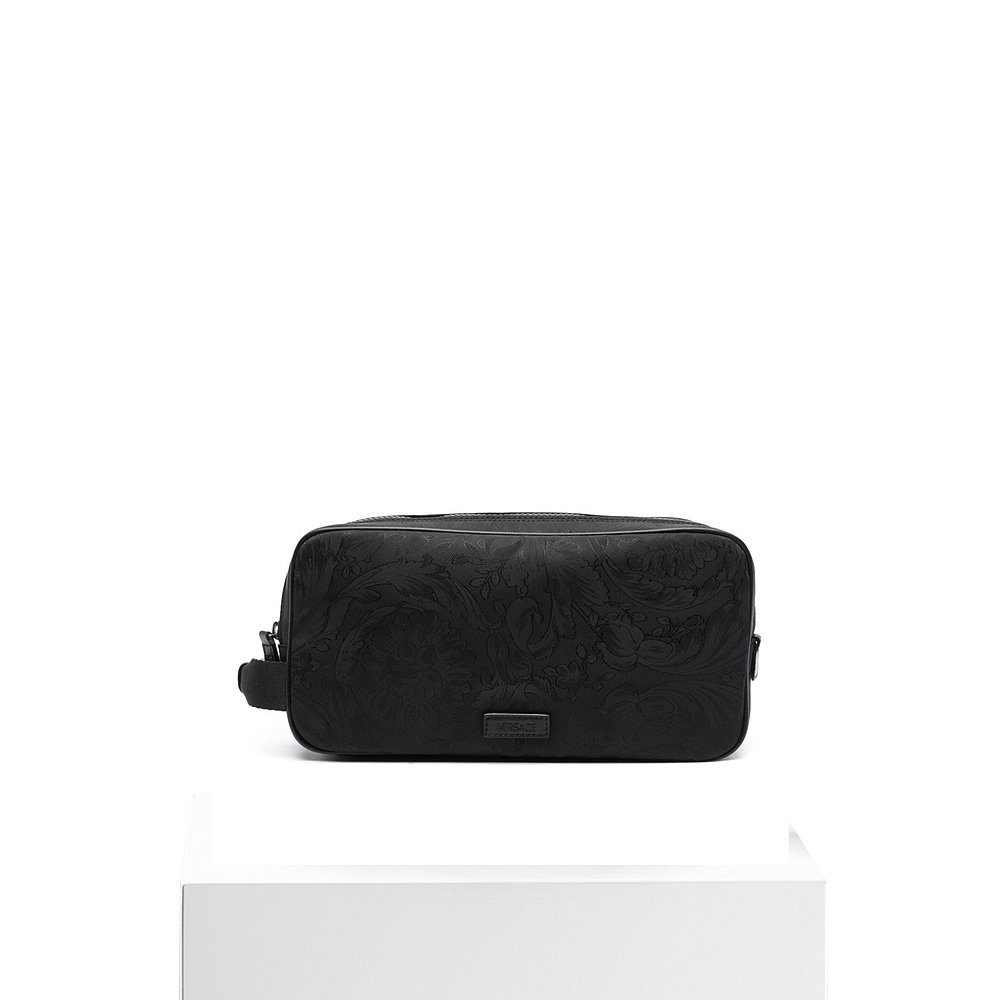 香港直邮潮奢 Versace 男士Versace Wallets Black 钱包 - 图3