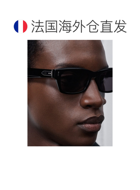 自营欧洲直邮Dior迪奥 ailoring 男士黑色醋酸纤维矩形太阳镜