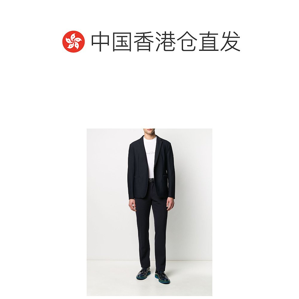 香港直邮GIORGIO ARMANI 男士T恤 6GST56SJP4ZU090 - 图1