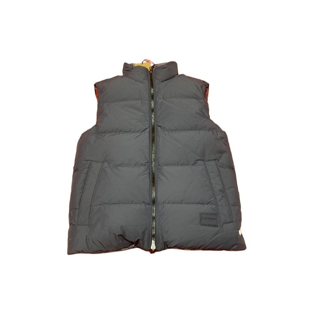 香港直邮BURBERRY 男士马甲 80910971 AW2024 花色 格纹羽绒马甲,淘宝优惠券,粉丝福利购,淘宝优惠卷