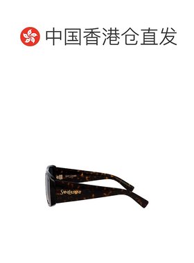 香港直邮SAINT LAURENT 女士太阳镜 SL832002 AW2025 黑色 全框太