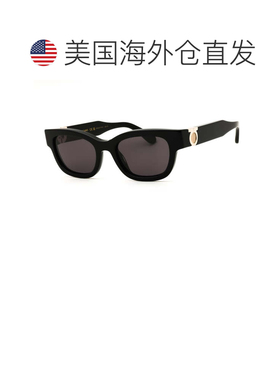 自营salvatore ferragamoSF2067S 001黑色/深灰色-黑色 美国奥莱