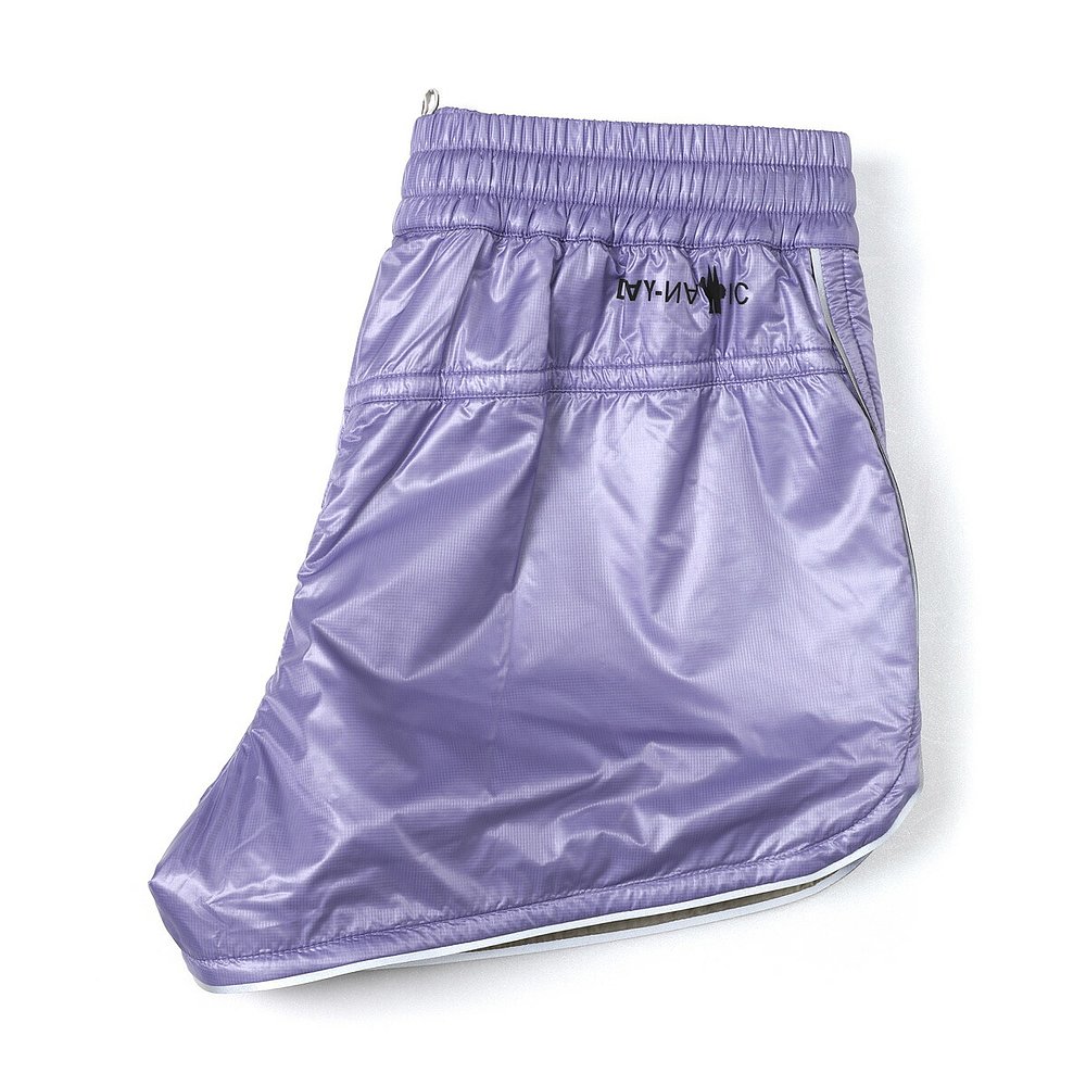 日本直邮MONCLER GRENOBLE 女士带衬垫紫色短裤 2b00001 539yl - 图1