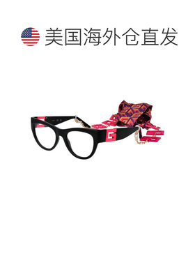 自营Guess Plastic Glasses Women's (Frames) - black 美国奥莱