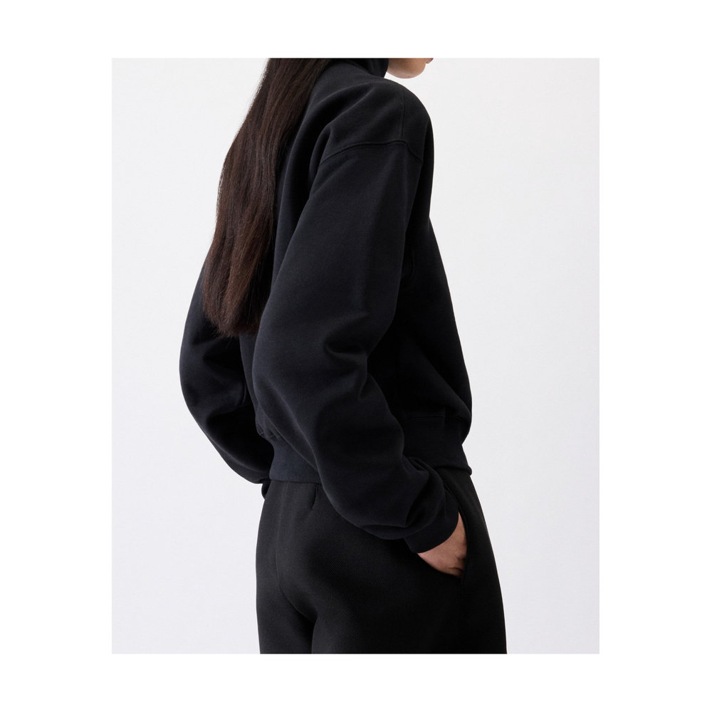 1h可退 香港直邮女士 Gros Grain 拉链高领运动衫 crov,淘宝优惠券,粉丝福利购,淘宝优惠卷