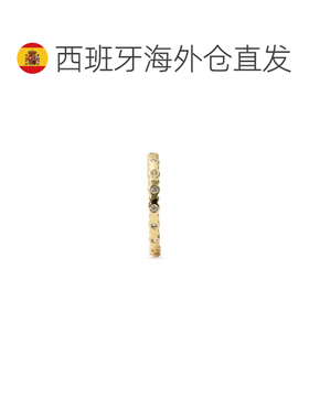 欧洲直邮LUXENTER Navi锆石戒指 18K黄金电镀 西班牙轻奢珠宝品牌