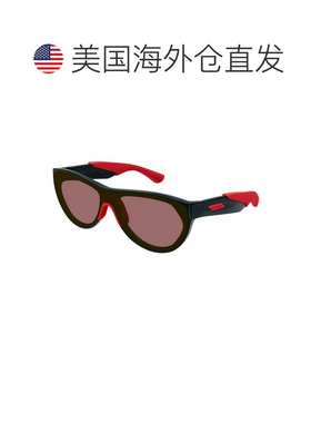 自营bottega venetaBV1234S 004闪亮黑色/红色-闪亮黑色/红色 美