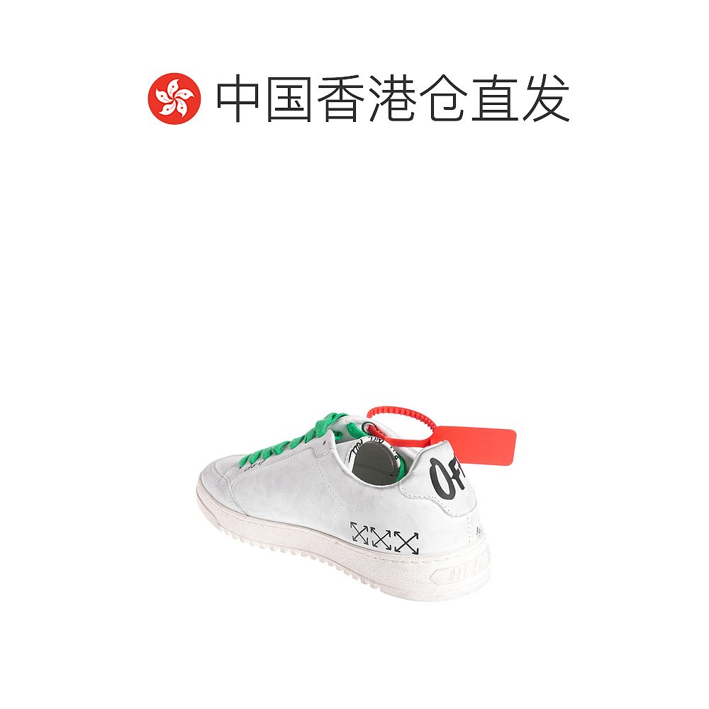 香港直邮OFF WHITE 白色男士运动鞋 OMIA042R20G93054-0101 - 图1