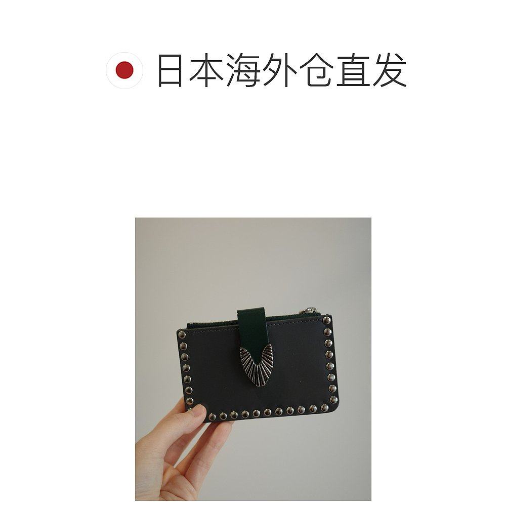 1h可退 日本直邮TOGA TOO 女士 皮革风格 钱包 金属钉装饰 410010 - 图1
