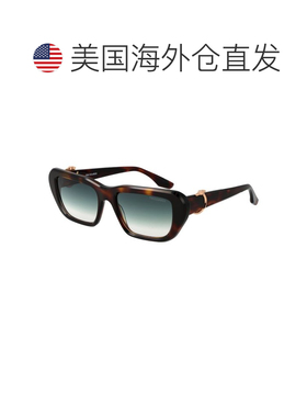 自营Trussardi Acetate Women's Sunglasses - brown 美国奥莱直