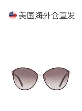 自营Tom Ford Penelope Brown Gradient Butterfly Ladies Sungla