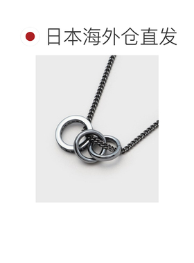 日本直邮TAKEO KIKUCHI 菊池武夫 男装 三链设计个性吊坠项链 G87