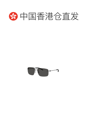 香港直邮MONCLER 男士眼镜 ME4003100187 SS2025 黑色 徽标太阳镜