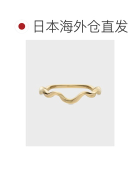 日本直邮NOJESS 女士 金镀层口袋戒指 30253111093