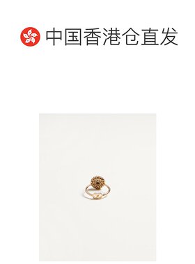 香港直邮VALENTINO 女士戒指 WJ0BI9VTIBUE AW2025 金色