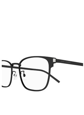 SAINT LAURENT 男士眼镜 SL631J001 CO 黑色 徽标平光镜