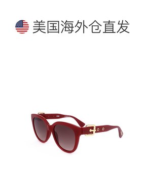 自营 Moschino女式54毫米红色太阳镜-红色 美国奥莱直发