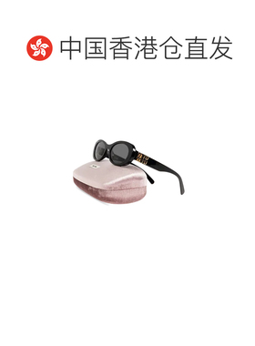 香港直邮MIU MIU 女士太阳镜 0MU06ZS01AB5S0 CO 黑色 