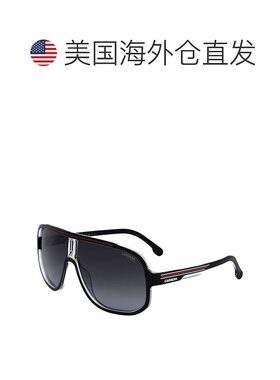 自营Carrera Men's Black Red 63mm Sunglasses - black red 美国