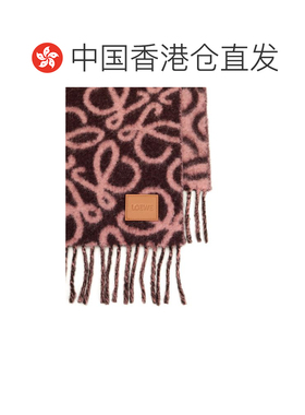 香港直邮LOEWE 女士围巾 FSF4SS1W020038 CO 红色【付后1h可退】