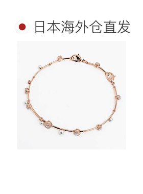 日本直邮施华洛世奇手链 Constella Tennis Constella 水晶珍珠透