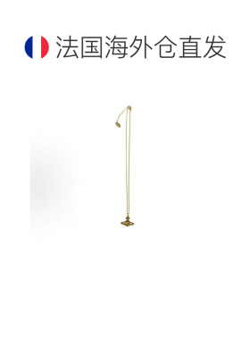 自营欧洲直邮VIVIENNEWESTWOOD/西太后女士金色黄铜制标徽吊坠
