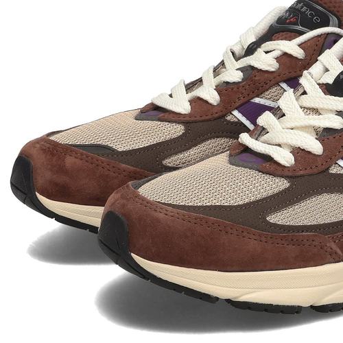 日本直邮NEWBALANCE990V6运动鞋男士D宽美国制造棕色U9 - 图3