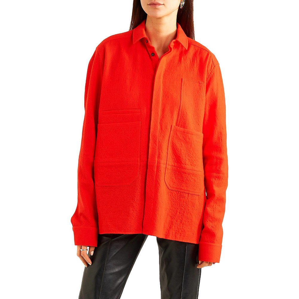 香港直邮潮奢 Haider Ackermann 女士Blouses 纯色衬衫 - 图2