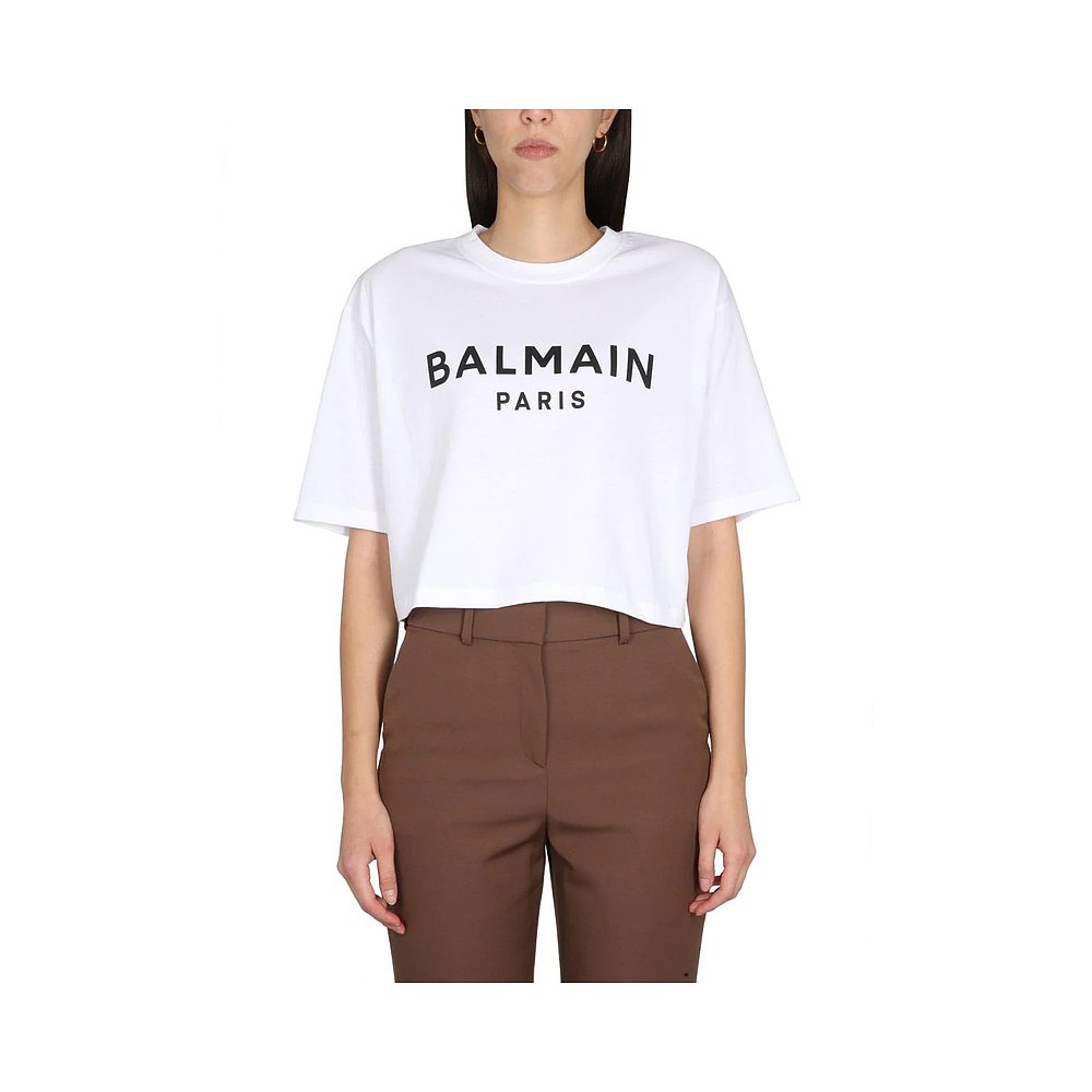 香港直邮BALMAIN 女士衬衫 BF1EE020BB02GAB-26 - 图0