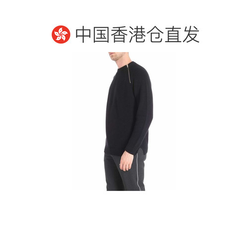 香港直邮KENZO 男士卫衣 5PU2043BA99AW18 AW2018 黑色 Ribbed bl - 图1