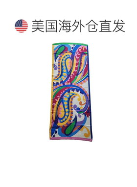 自营Etro Women's Paisley & Floral Print Silk Blend 70x170 Sh