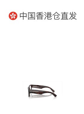 香港直邮PRADA 男士太阳镜 PRA08V17N1O1 CO 黑色 logo标识平光镜