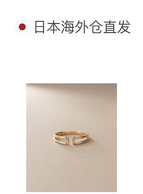 日潮跑腿COCOSHNIK K10 钻石拱线开口戒指 大号（16 码） 405-663