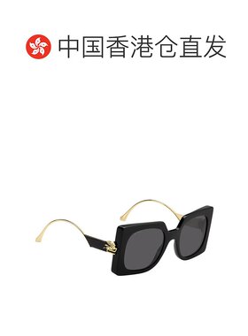 1h可退 香港直邮ETRO 女士太阳镜 ETRO0026S807IR CO 黑色