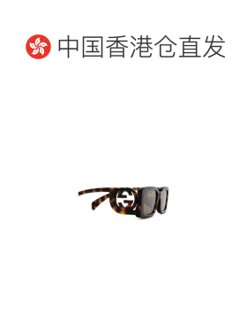 香港直邮GUCCI 女士眼镜 GG1325S012 AW2024 灰色 GG1325S古驰