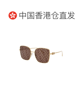 1h可退 香港直邮FENDI 男士太阳镜 FE40013U30G CO 棕色 Baguette