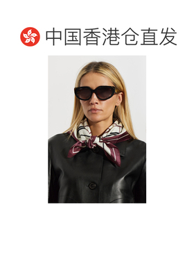 香港直邮PRADA 女士太阳镜 0PRD02S00CD80L CO 黑色 Sunglasses 