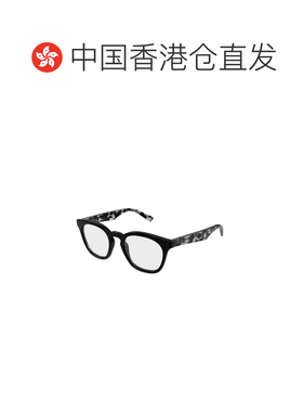 香港直邮GUCCI 男士眼镜 GG2185O004 SS2026 黑色 几何平光镜