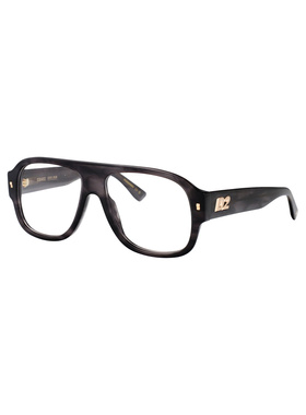 DSQUARED2 男士太阳镜 D201252W8 SS2025 黑色 D2 0125