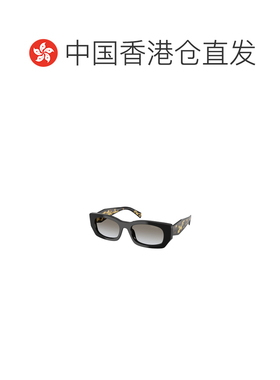 香港直邮PRADA 女士眼镜 0PRB05S3890A7 AW2025 黑色 全框太阳镜