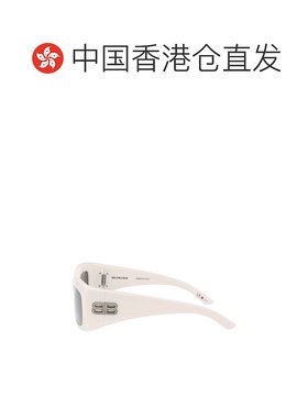 香港直邮BALENCIAGA 男士太阳镜 BB0291S004 AW2023 白色 BALENCI