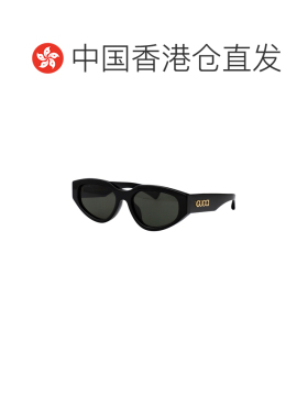1h可退 香港直邮GUCCI 女士眼镜 GG1845SA001 SS2026 黑色 几何框