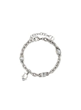 DIOR 男士手链手镯 B3082HOMMTD001 SS2025 银色 Hom Xmas 闪光手