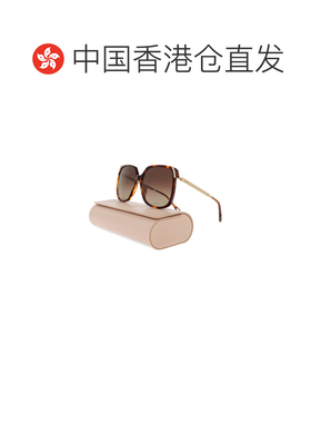 1h可退 香港直邮CHLOÉ 女士太阳镜 CH0286S0002 CO 棕色 Sunglass