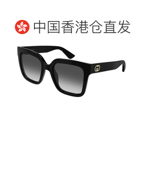 香港直邮GUCCI 女士眼镜 GG2190S001 AW2026 黑色 Emblem 矩形太