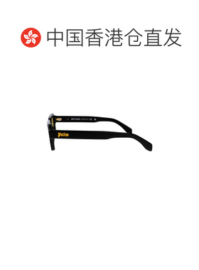 香港直邮Palm Angels 棕榈天使 女士 光泽黑色醋纤太阳眼镜 PA102